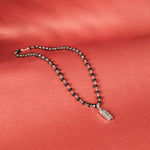 Lord Murugan Shakti Pendant with Silver Capped Karungali - view 3