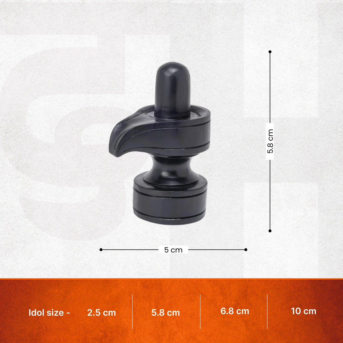 Divine Hindu Shivling Karungali Idol – Ebony Wood - view 3