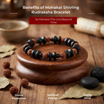 Mahakal Shivling Rudraksha Bracelet - view 9