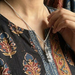 Rainbow Moonstone Stone Locket with Chain