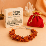 Natural Carnelian Chips Bracelet - view 4