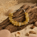 Natural Citrine Chips Bracelet | Sunela Stone Bracelet
