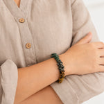 Natural Money Magnet Crystal Chips Bracelet | Abundance & Prosperity Bracelet