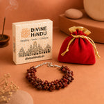 Natural Red Jasper Chips Bracelet - view 4