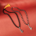 Nandi Raksha Combo: Silver-Cap & Classic Karungali Mala