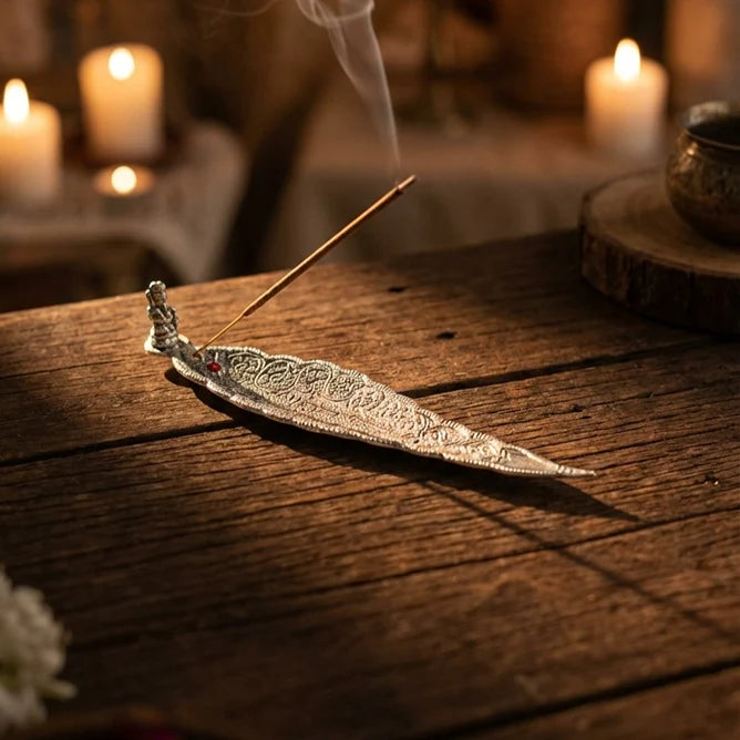 Aluminium Incense Stick Holder - view 7