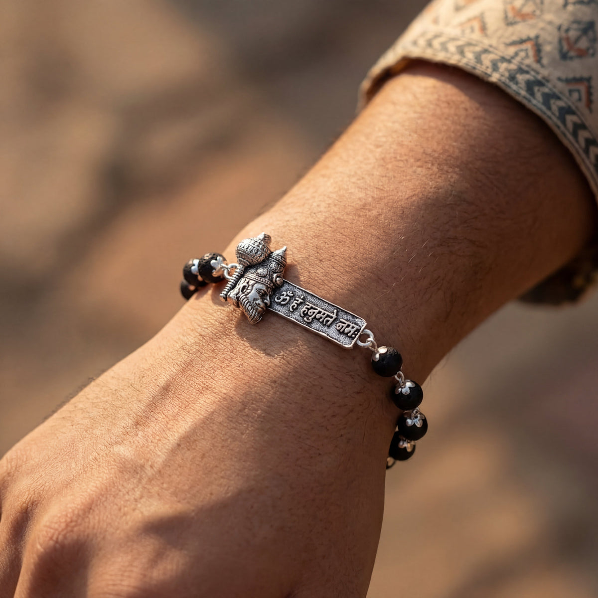 Karungali Hanuman Mantra Bracelet - view 6