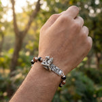 Rudraksha Karungali Hanuman Rakshak Bracelet - view 2