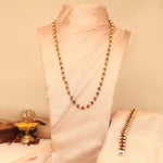 Rudraksha Power Pair – 54 Bead Necklace & Bracelet