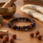 Har Har Mahadev Rudraksha Damru Bracelet Shiva's Blessing - view 5