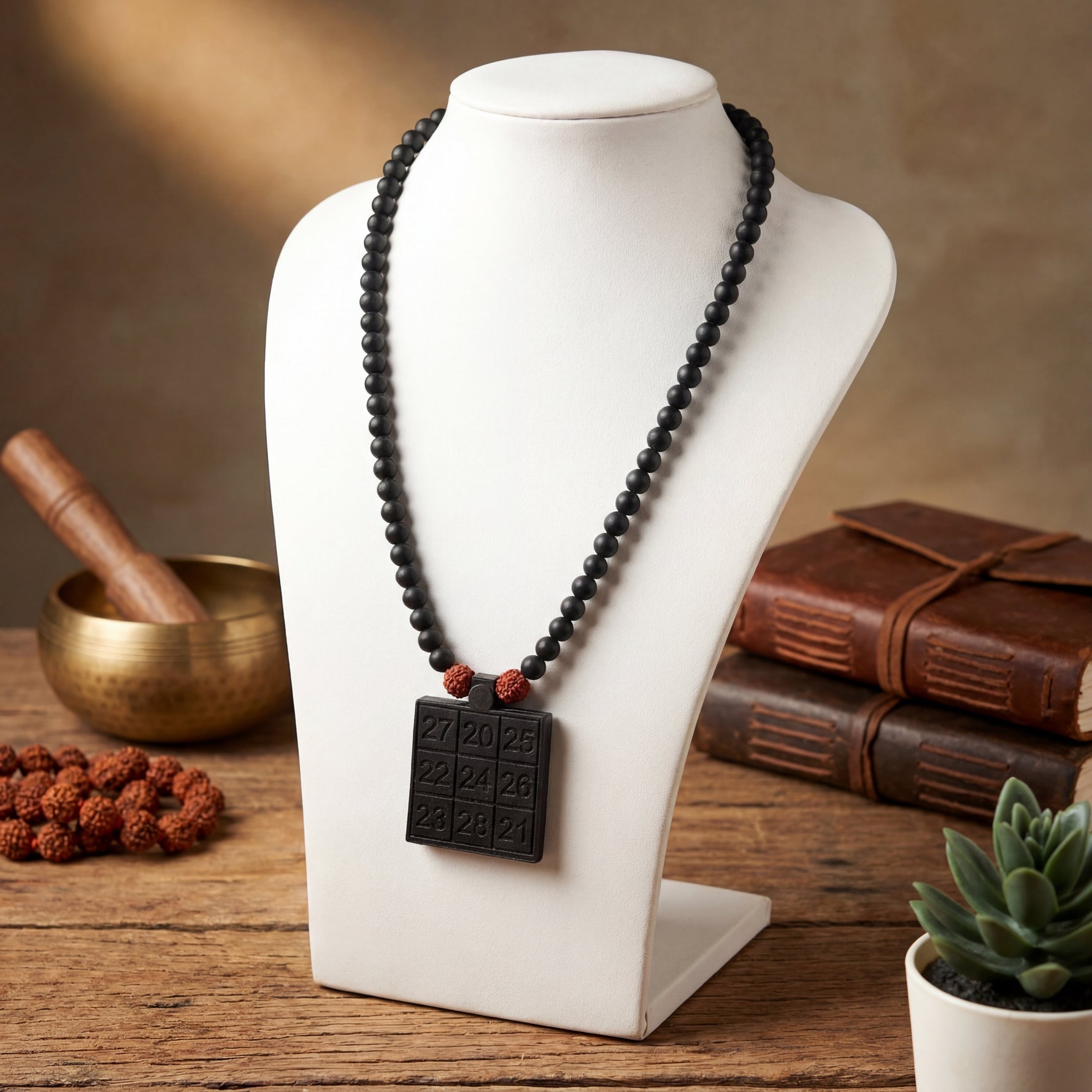 Karungali Shankha Yantra Mala 6MM | Divine Vibrations - view 3