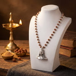 Rudraksha Silver cap with Adiyogi Pendant - view 6