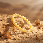 Yellow Calcite Stone Bracelet