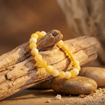 Yellow Calcite Stone Bracelet - view 2