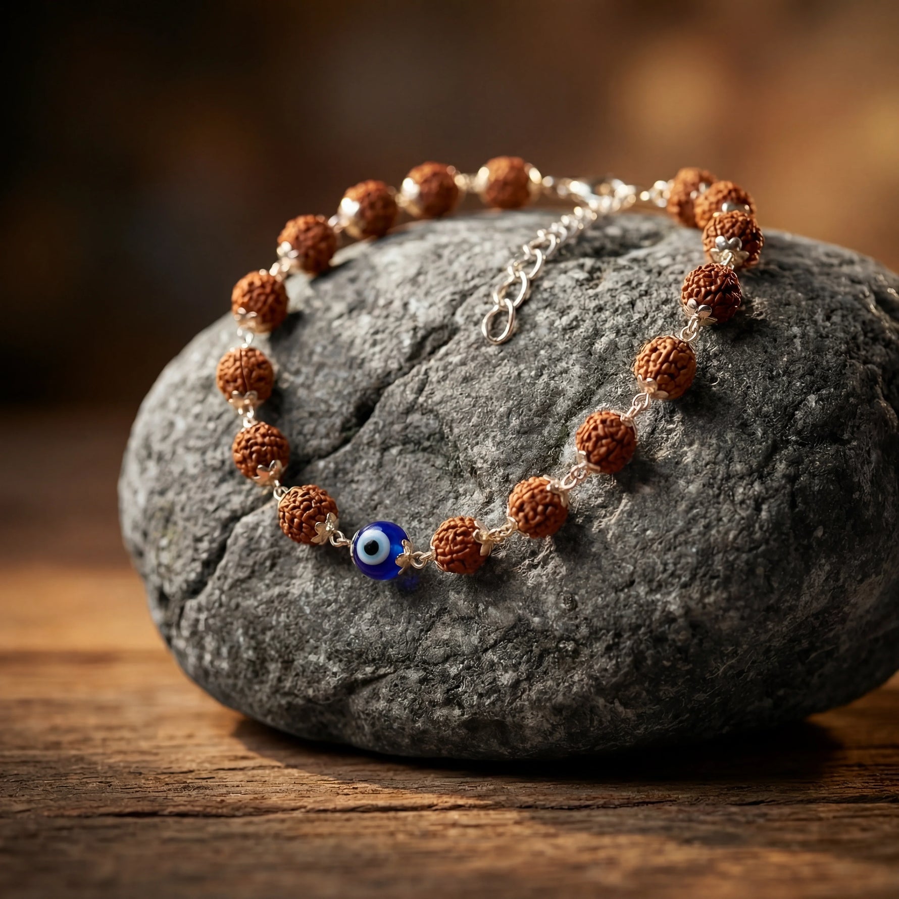 Evil Eye Rudraksha Bracelet - view 6