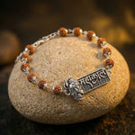 Rudraksha Silver Cap Mahakal Bracelet - view 7