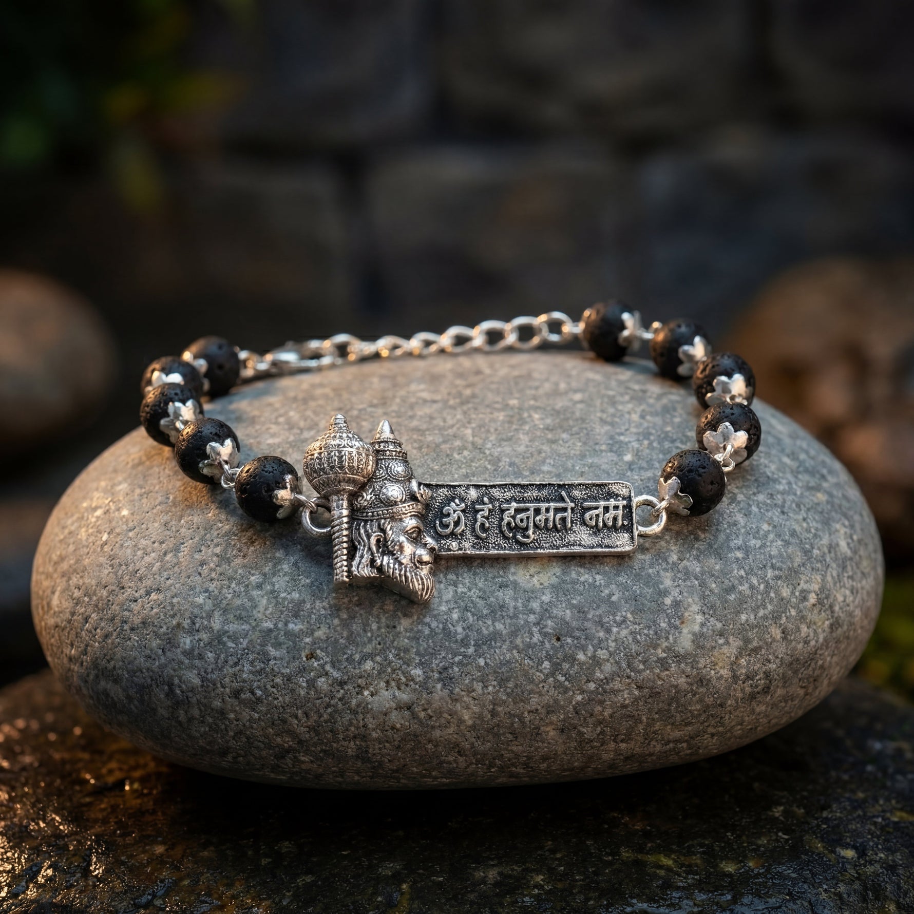 Karungali Hanuman Mantra Bracelet - view 5