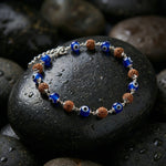 Evil Eye Rudraksha Bracelet for Men - view 2
