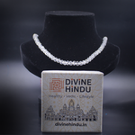 Full length Sphatik Mala (Diamond Cut) with 108 Beads