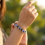 Evil Eye Karungali Floral Bracelet for Women - view 7