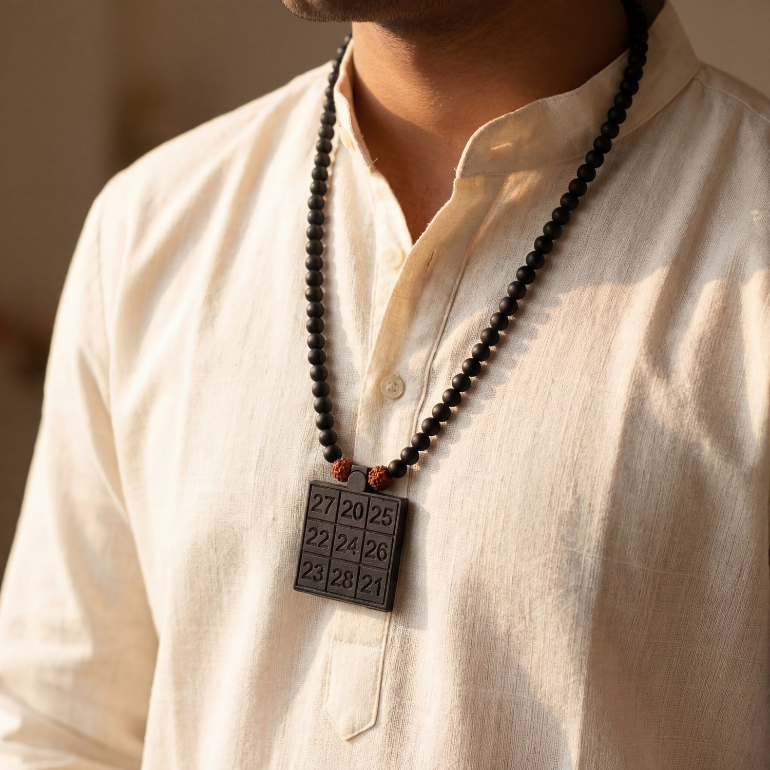 Karungali Shankha Yantra Mala 6MM | Divine Vibrations
