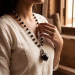 Karungali Mala with Karungali Bead and Adiyogi Pendant - view 7